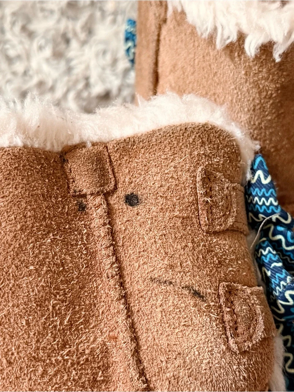 🤎 UGG Kids Bailey Bow Boots – Chestnut – Size Toddler 9 💙